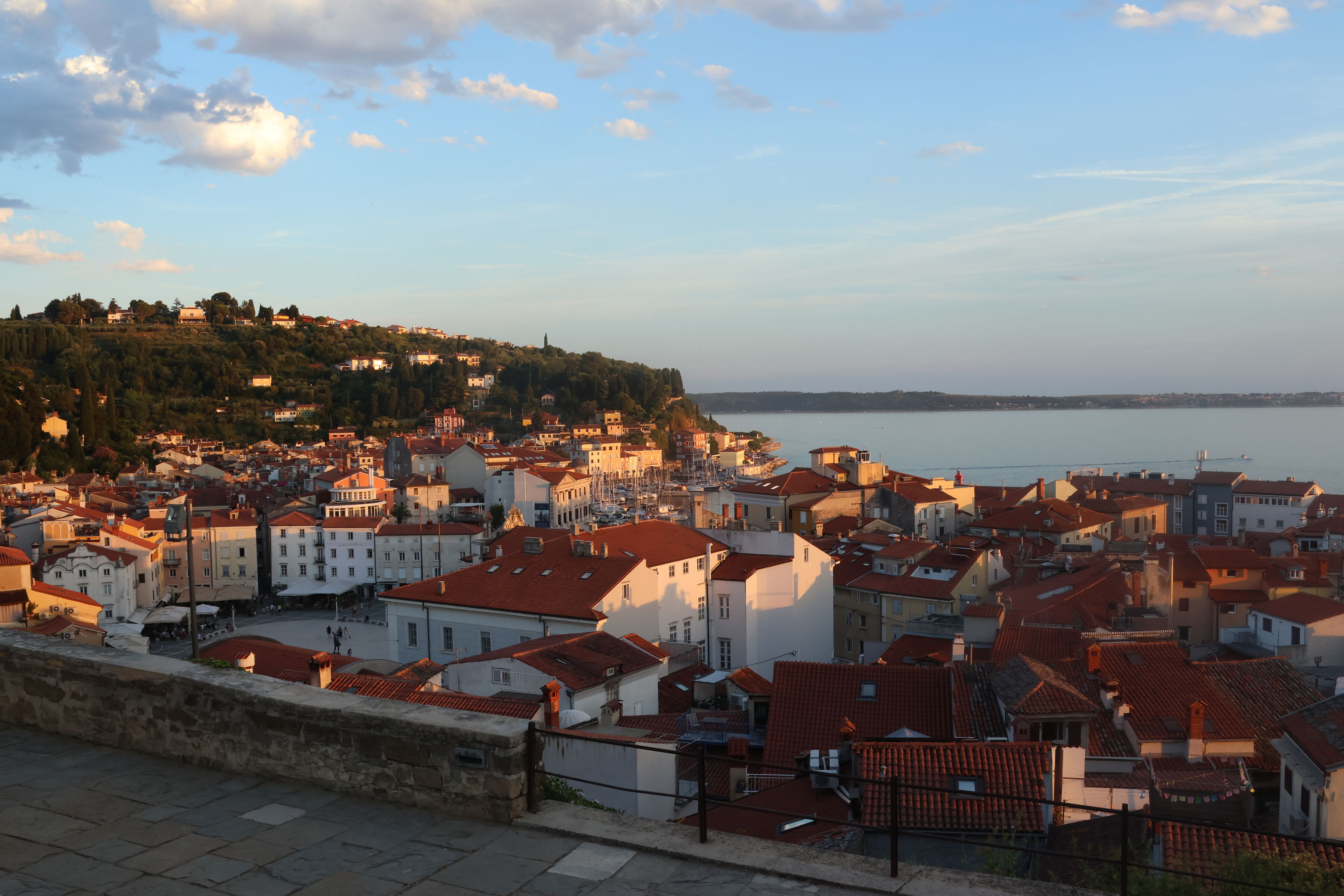 The old town from the walls