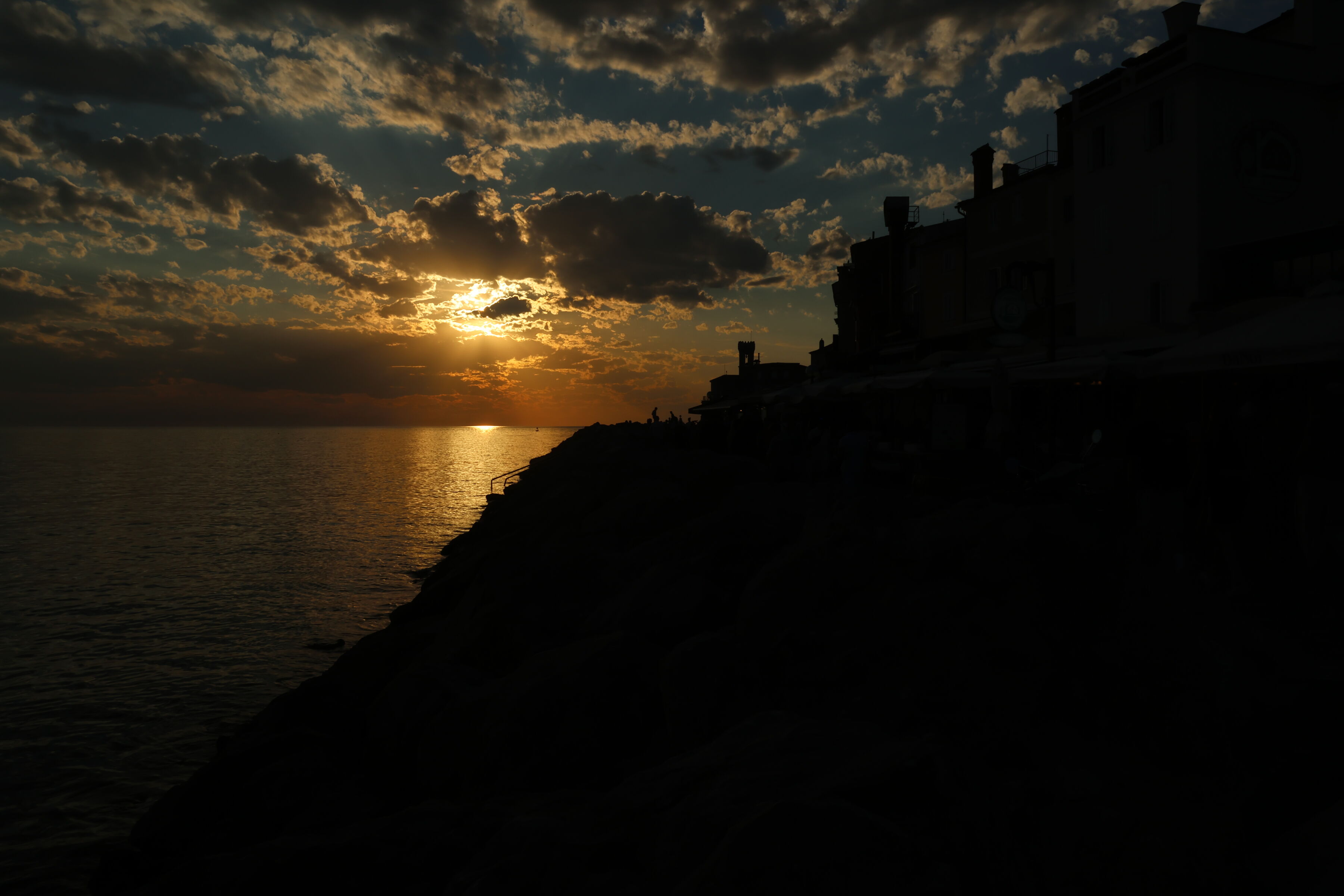 The cape at dusk
